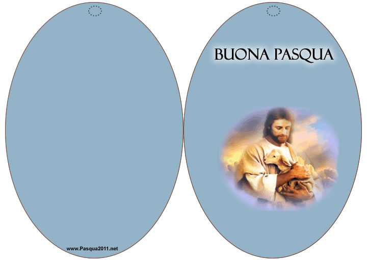 Biglietti Pasqua religiosi