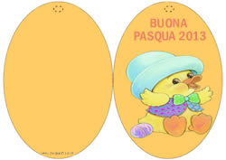 Biglietto auguri buona Pasqua 2013